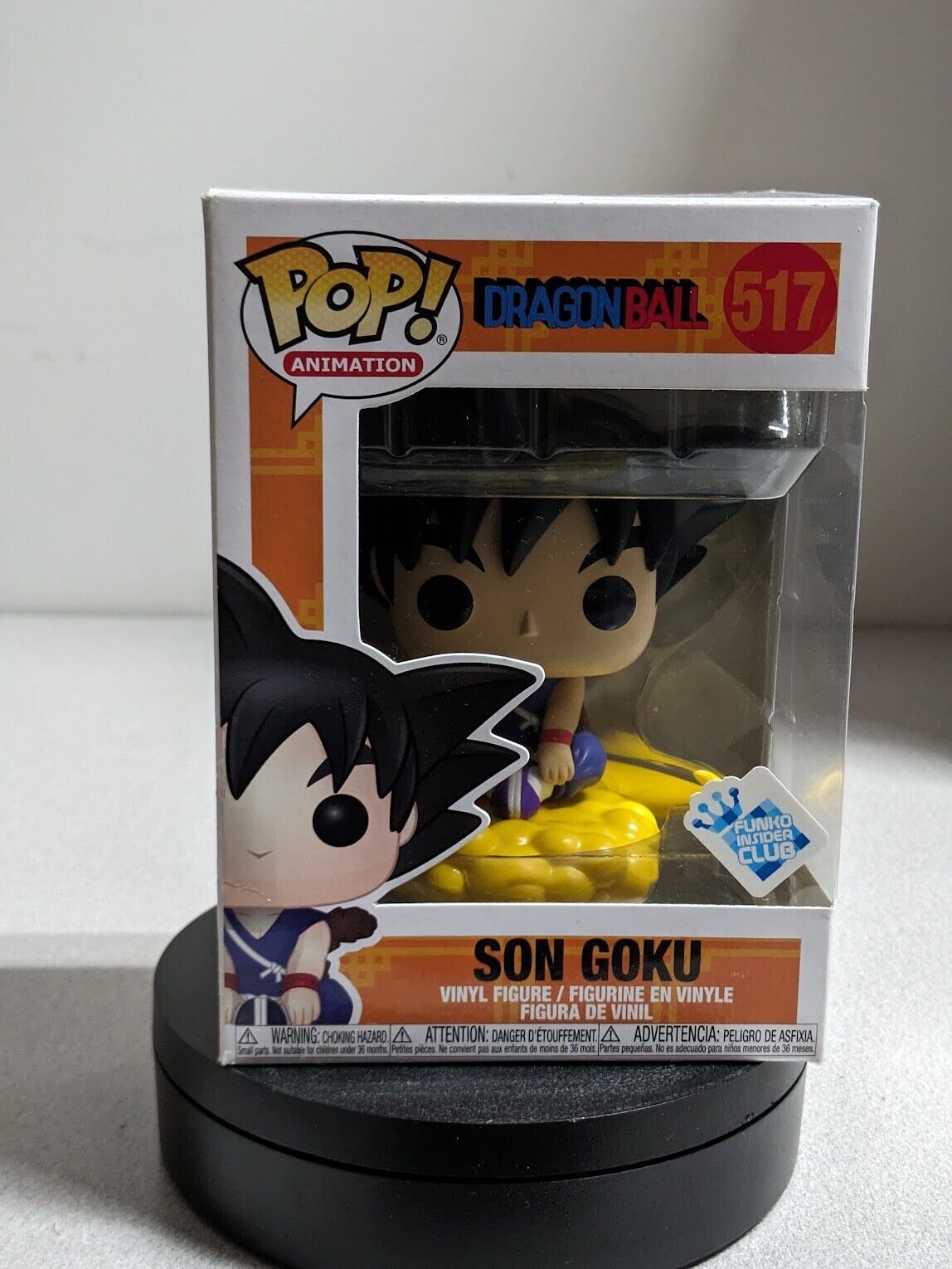 Funko Pop! Dragon Ball Son Goku #517 Funko Insider Club GameStop Exclusive