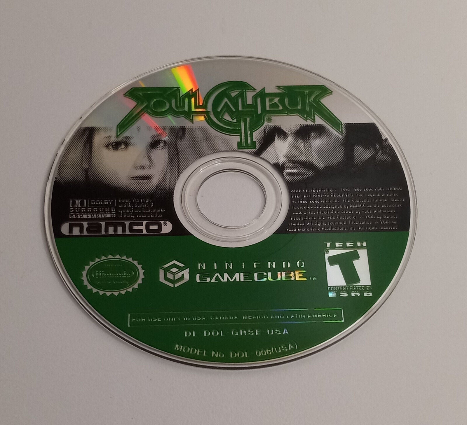 Game Cube - Soul Calibur II - Used