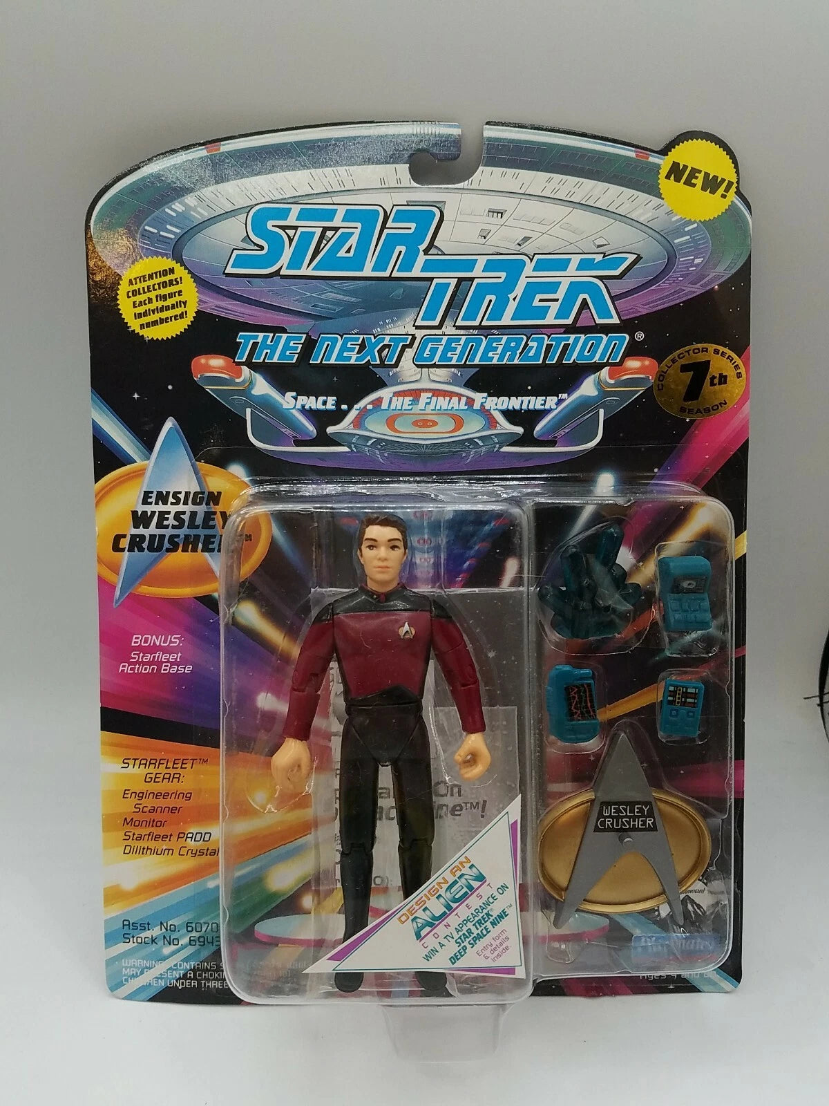 Star Trek: The Next Generation| Ensign Wesley Crusher Action Figure - VGMX
