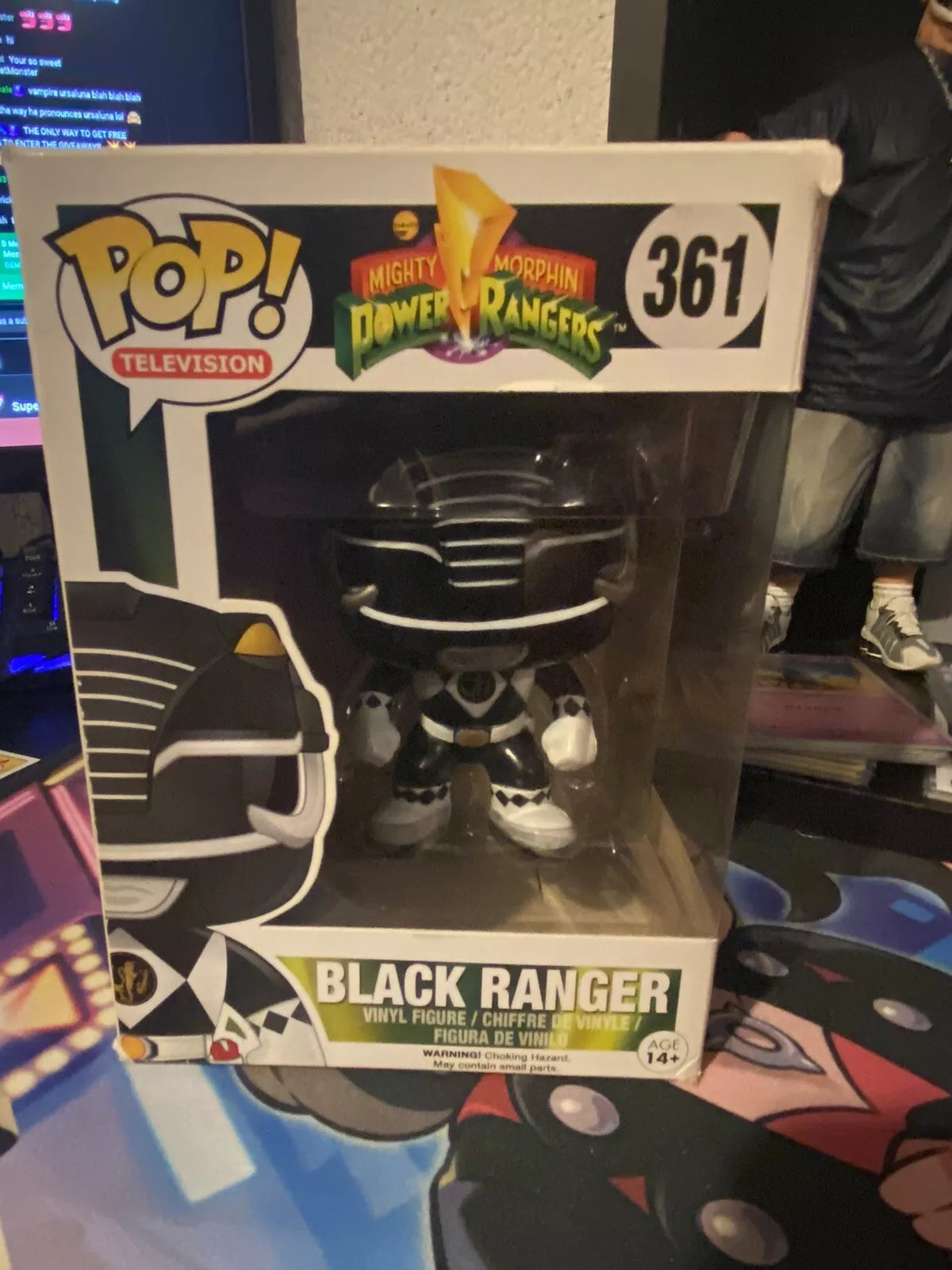 Funko Pop! Vinyl: Power Rangers - Black Ranger #361