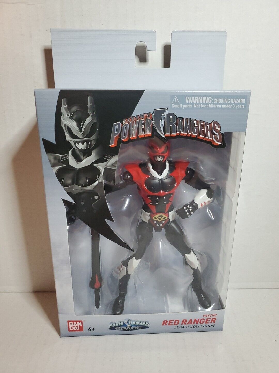 Power Rangers Space Legacy Collection Limited Edition 6.5 Inch Psycho Red Ranger