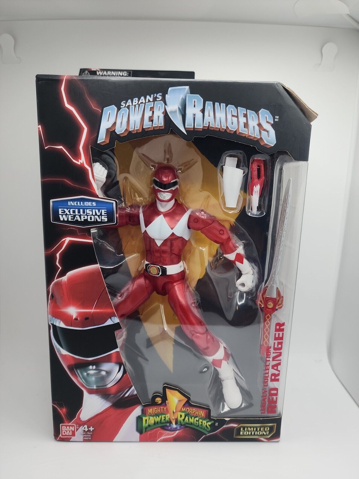 Mighty Morphin Power Rangers Legacy Collection Limited Edition: Red Ranger