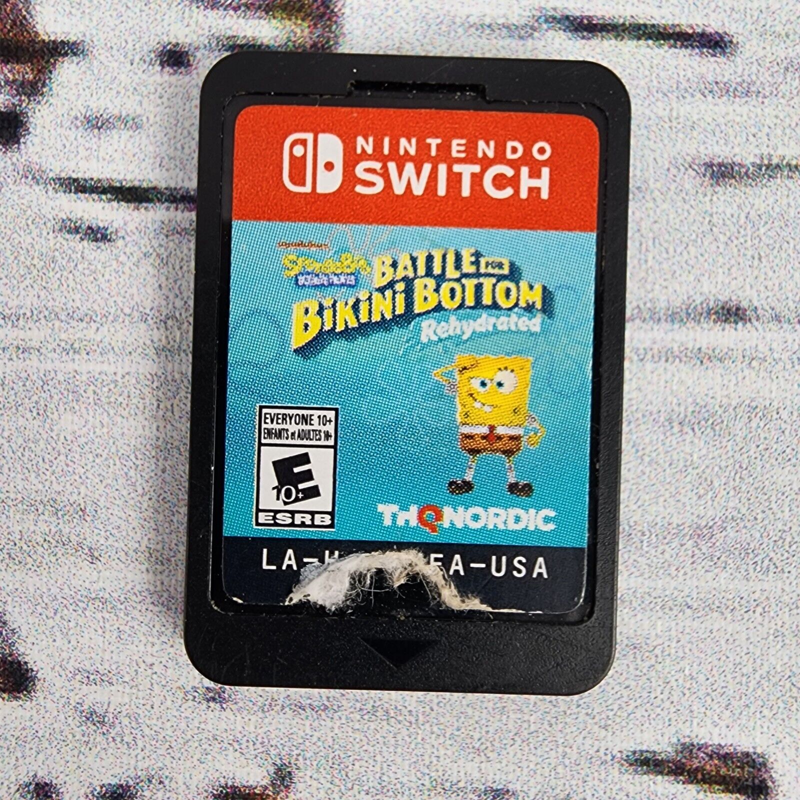Switch - SpongeBob SquarePants Battle for Bikini Bottom Rehydrated - Used
