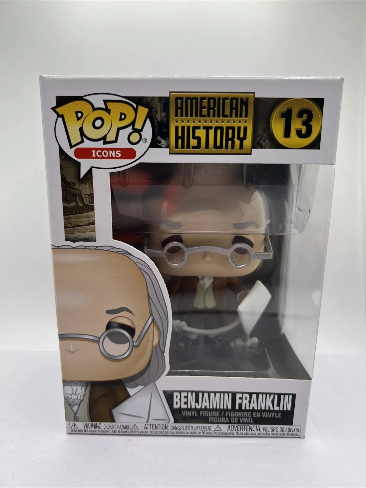 Funko Pop! Vinyl: American History - Benjamin Franklin #13