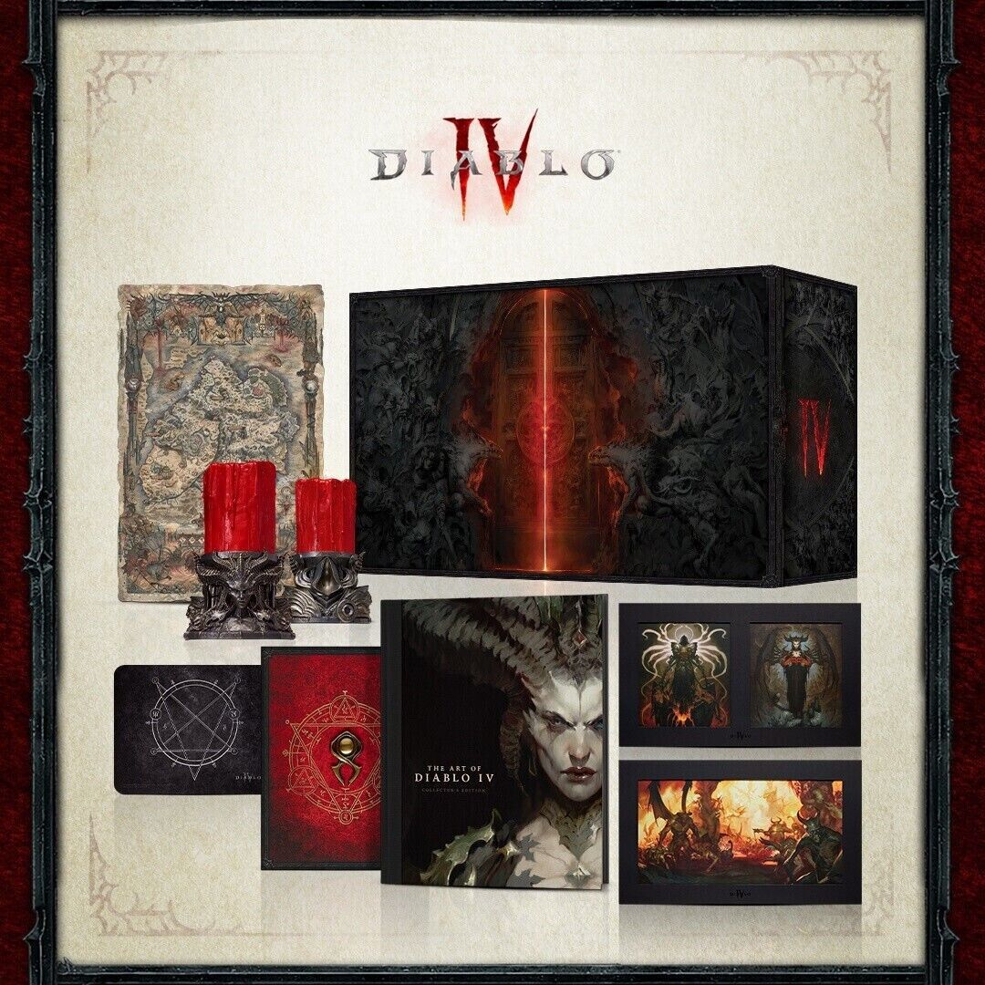 Diablo IV 4 Limited Collectors Edition