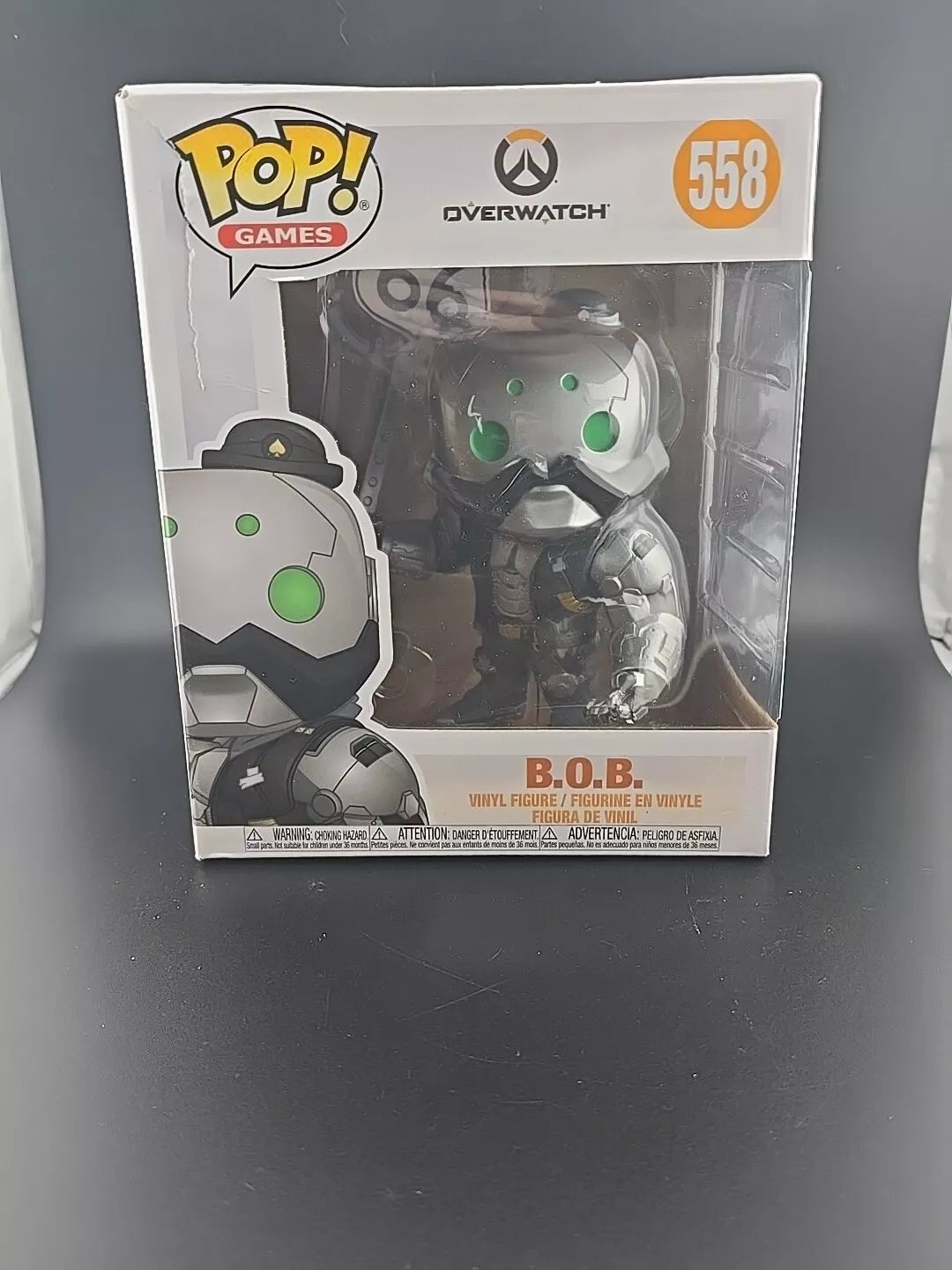 Funko Pop! Games: Overwatch - B.O.B (6 inch) Vinyl Figure