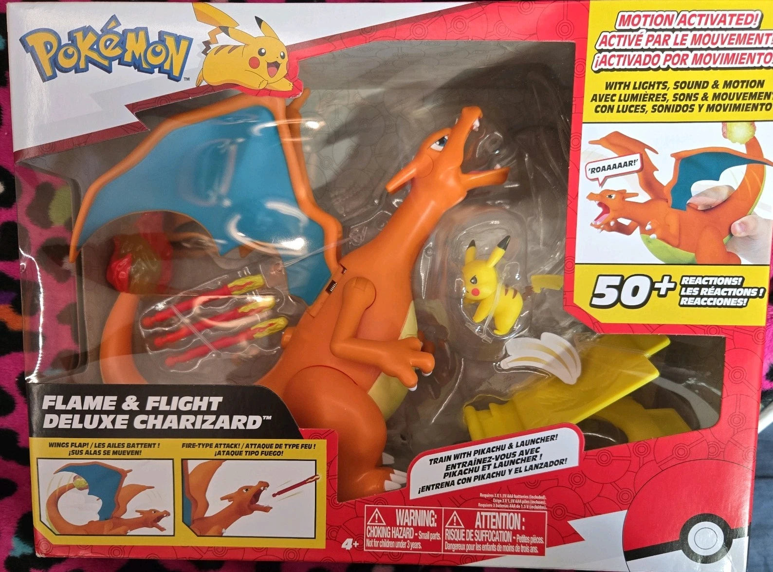 Pokemon Flame & Flight Deluxe Charizard Figure - VGMX