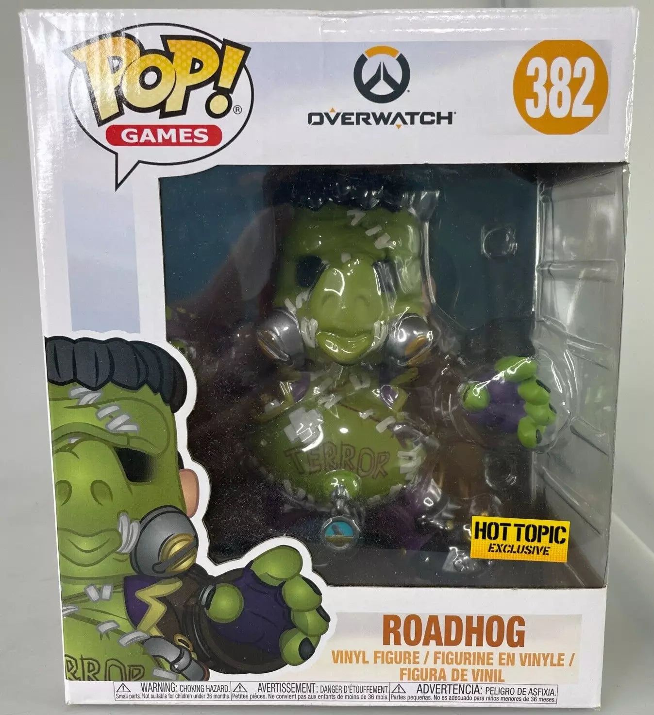 Funko Pop! Vinyl Figure - Games Overwatch #382 - Roadhog - Hot Topic Exclusive