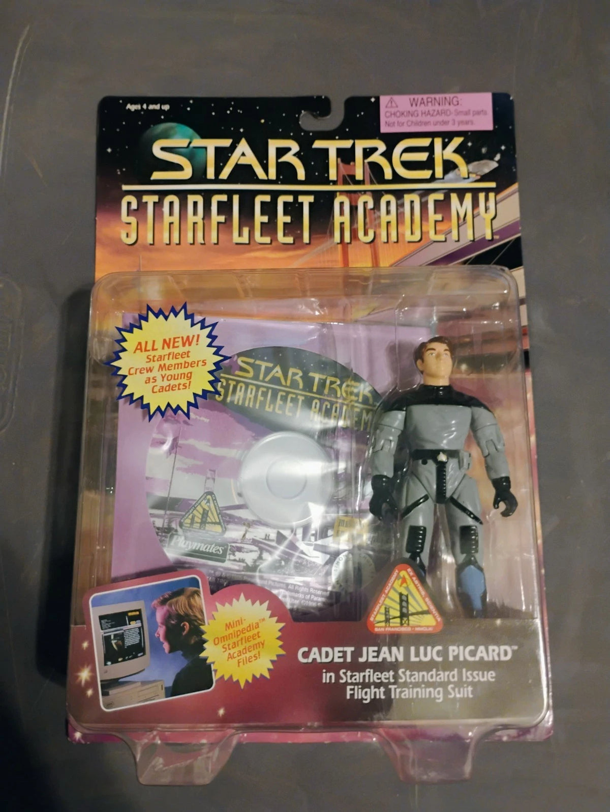 Star Trek: StarFleet Academy| Cadet Jean Luc Picard Action Figure