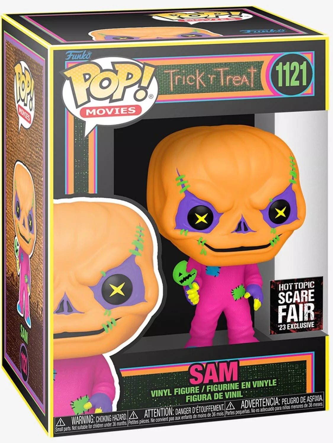 Funko Trick 'r Treat POP! Movies Sam Exclusive Vinyl Figure #1121 [Blacklight]