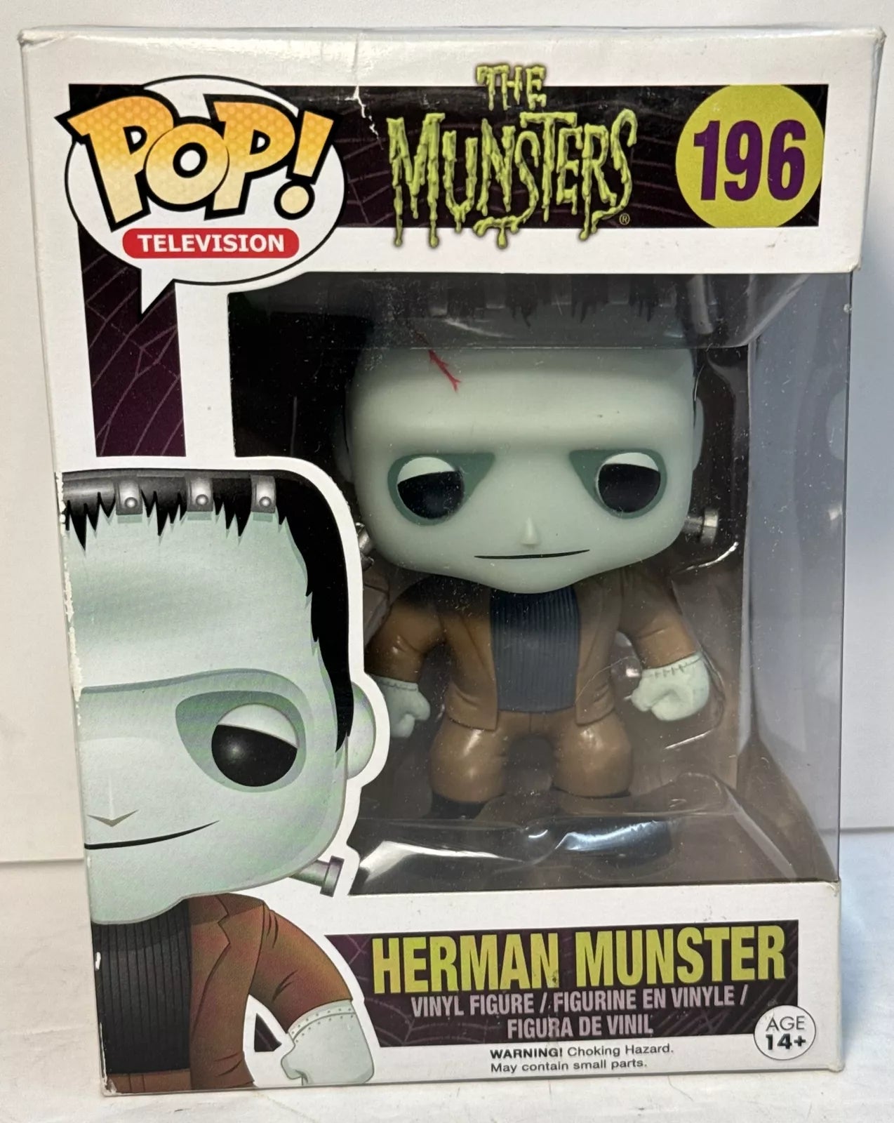 Funko Pop! Television: The Munsters - Herman Munster #196 Vinyl Figure