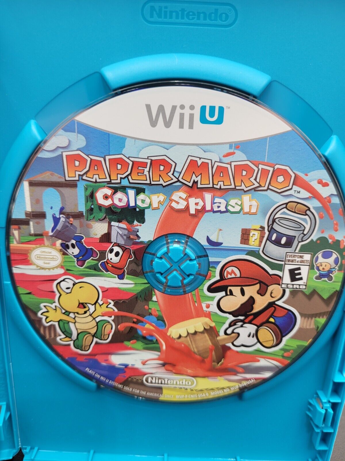 Paper Mario Color Splash - Wii U - Used