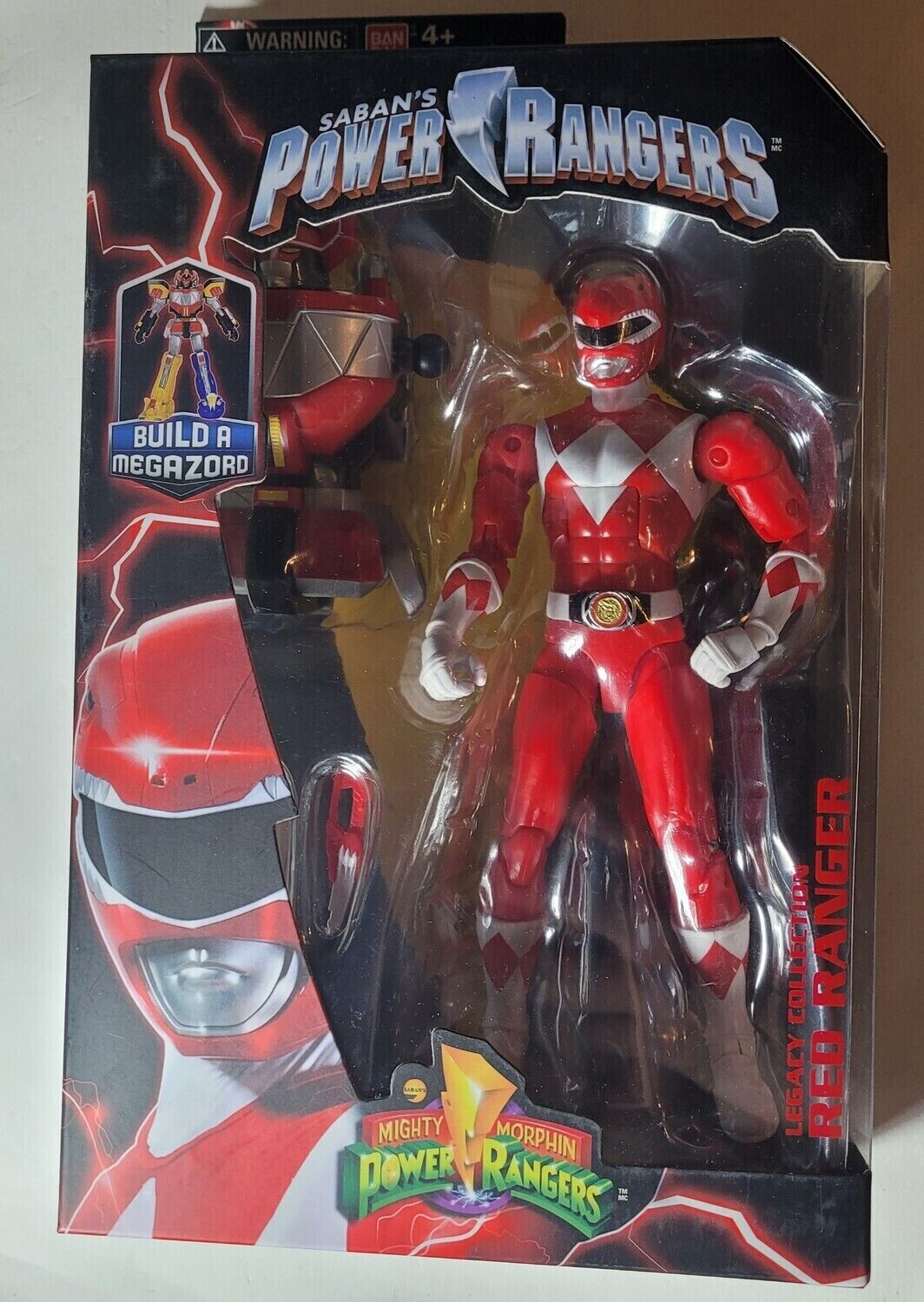 Mighty Morphin Power Rangers Legacy Collection 6" Red Ranger