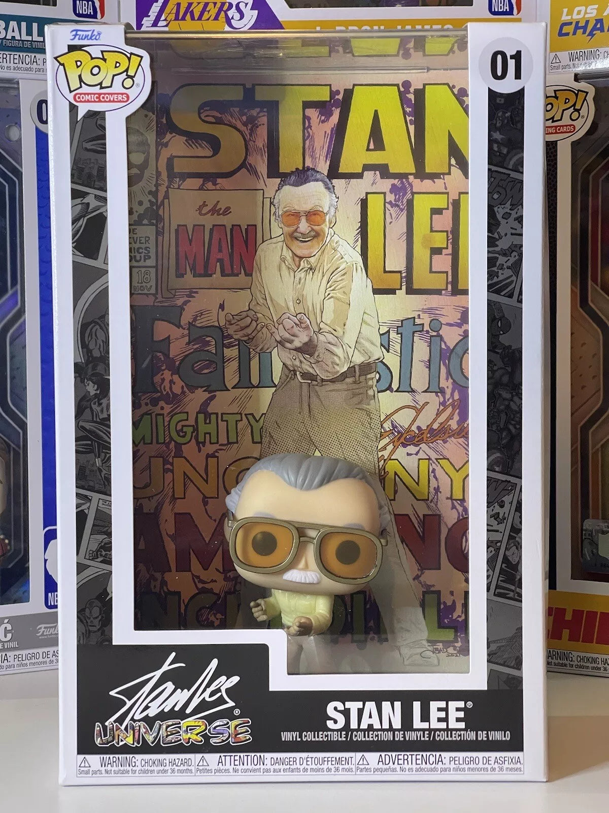 Stan Lee Funko Pop! Comic Cover: Marvel