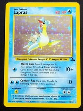 Pokemon: Lapras 10/62 - Unlimited Fossil - VGMX