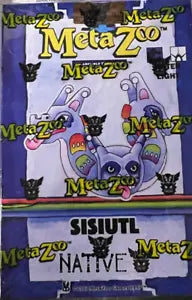 MetaZoo Trading Card Game Cryptid Nation Native Sisiutl Theme Deck [1st Edition]