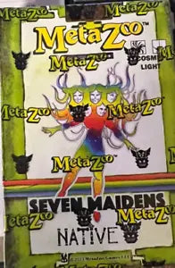 MetaZoo Trading Card Game Cryptid Nation Native Seven Maidens Theme Deck [1st Edition]