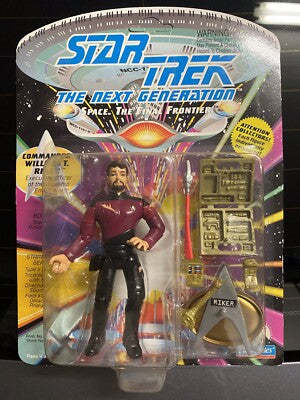 Star Trek: The Next Generation Commander William T. Riker Action Figure - VGMX