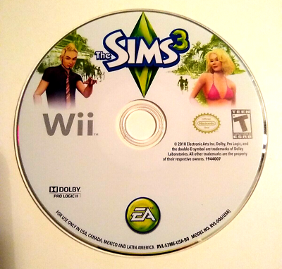 Wii - The Sims 3 - Used