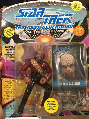 Star Trek: The Next Generation Lieutenant Worf Action Figure - VGMX