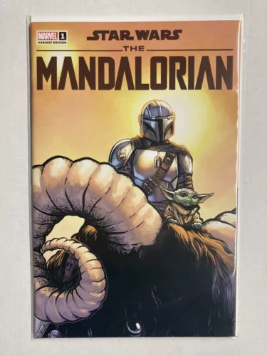 Marvel Star Wars The MANDALORIAN S2 #1 GalaxyCon Exclusive Virgin Variant Comic