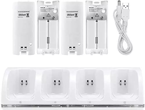 4-in-1 Wii Charging Station - Wii/ Wii U