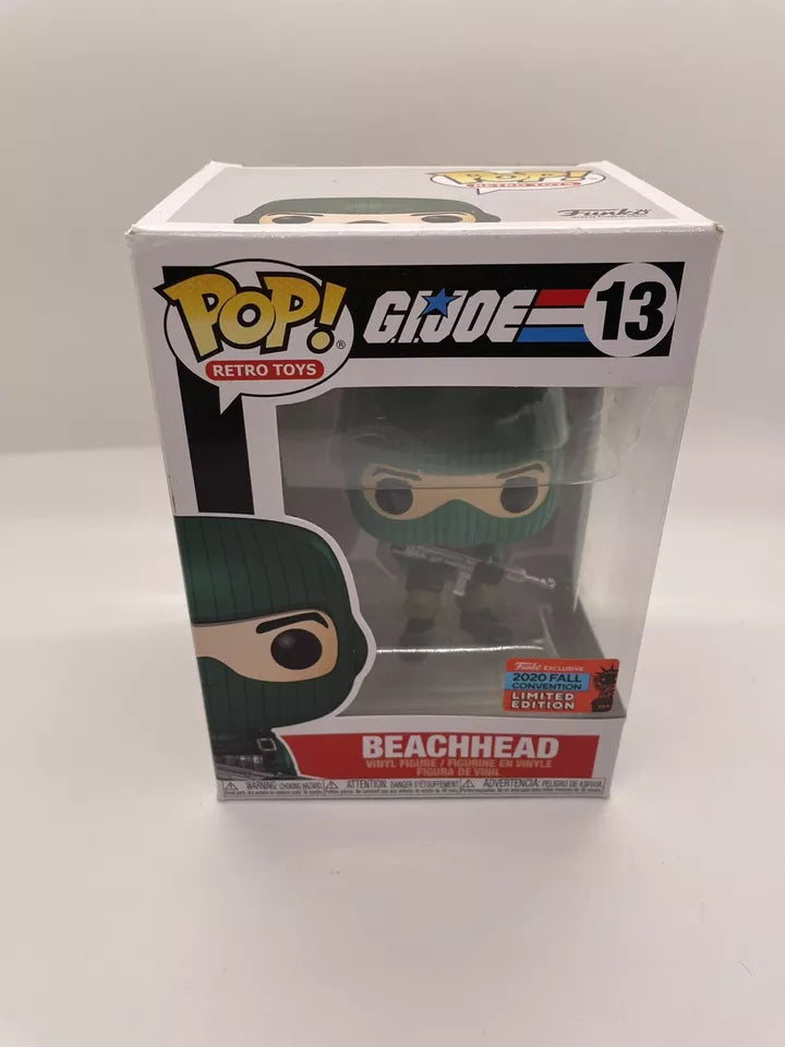 Funko POP! Retro Toys G.I. Joe Beachhead #13 Vinyl Figure Convention Exclusive