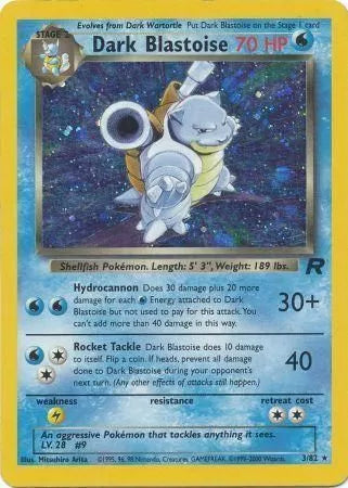 Dark Blastoise (3) - Team Rocket (TR)