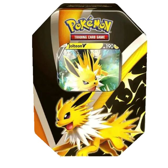 Pokemon Trading Card Game: Eevee Evolutions Tin (Jolteon V)