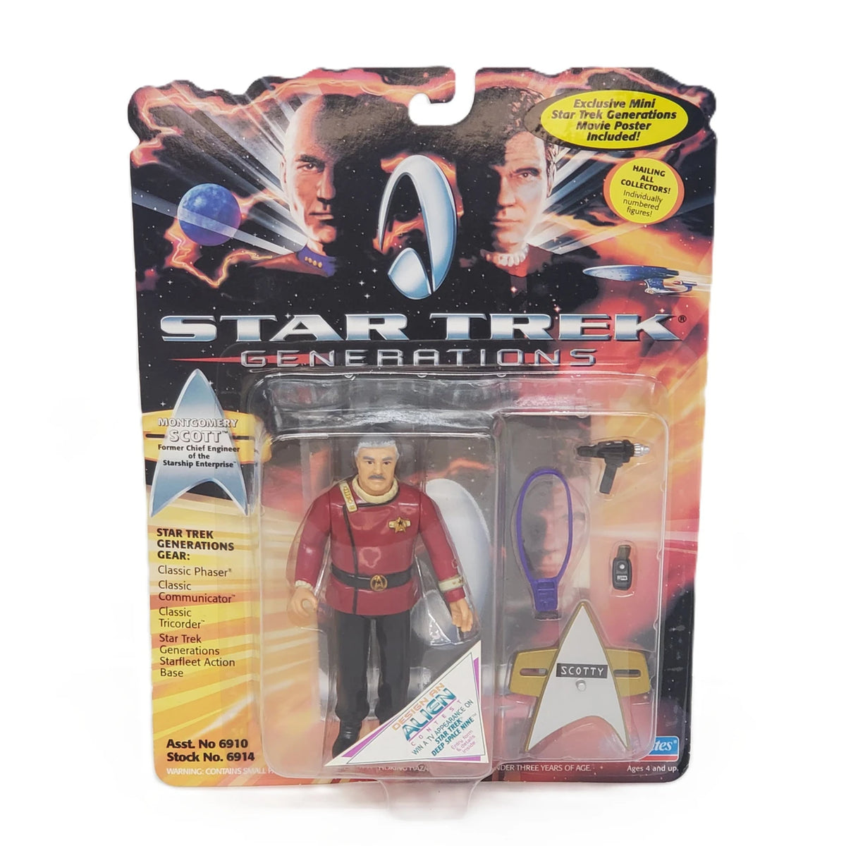 Star Trek: Generations| Generations Montgomery Scott Action Figure