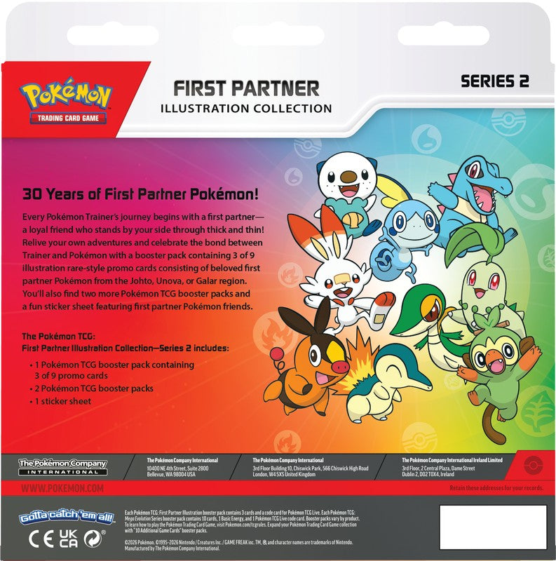 Pokémon| First Partner Illustration Collection - Series 2 - VGMX