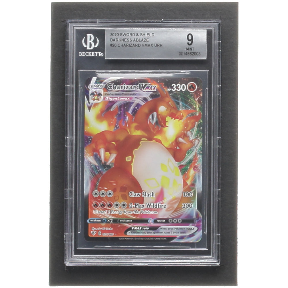 Beckett 9 Charizard VMAX - Darkness Ablaze