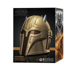 Star Wars The Mandalorian Black Series The Armorer Electronic Helmet - VGMX