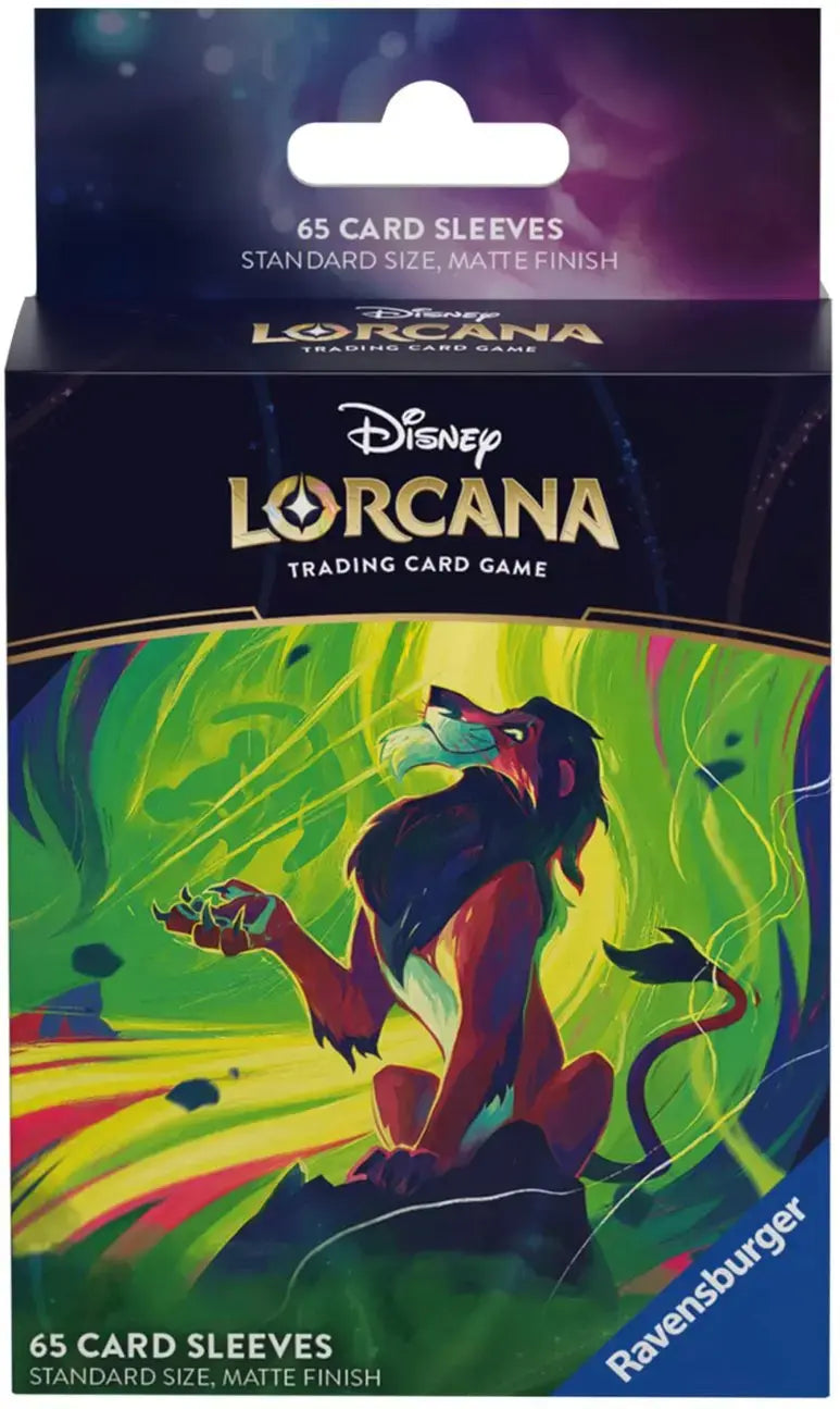 Lorcana: Azurite Sea Card Sleeves Scar - VGMX