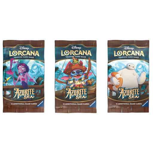 Lorcana TCG: Azurite Sea Booster Pack - VGMX