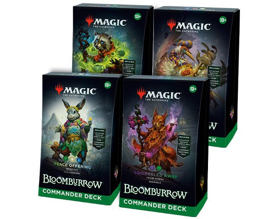 Magic: The Gathering - Bloomburrow Commander Decks - VGMX