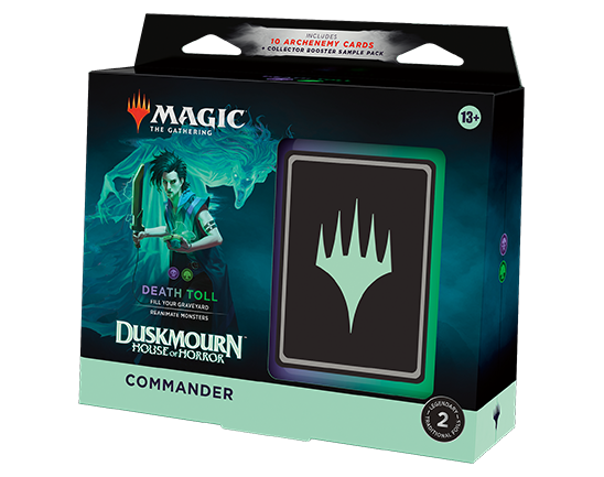 Magic: The Gathering Duskmourn House of Horror Commander Deck - VGMX