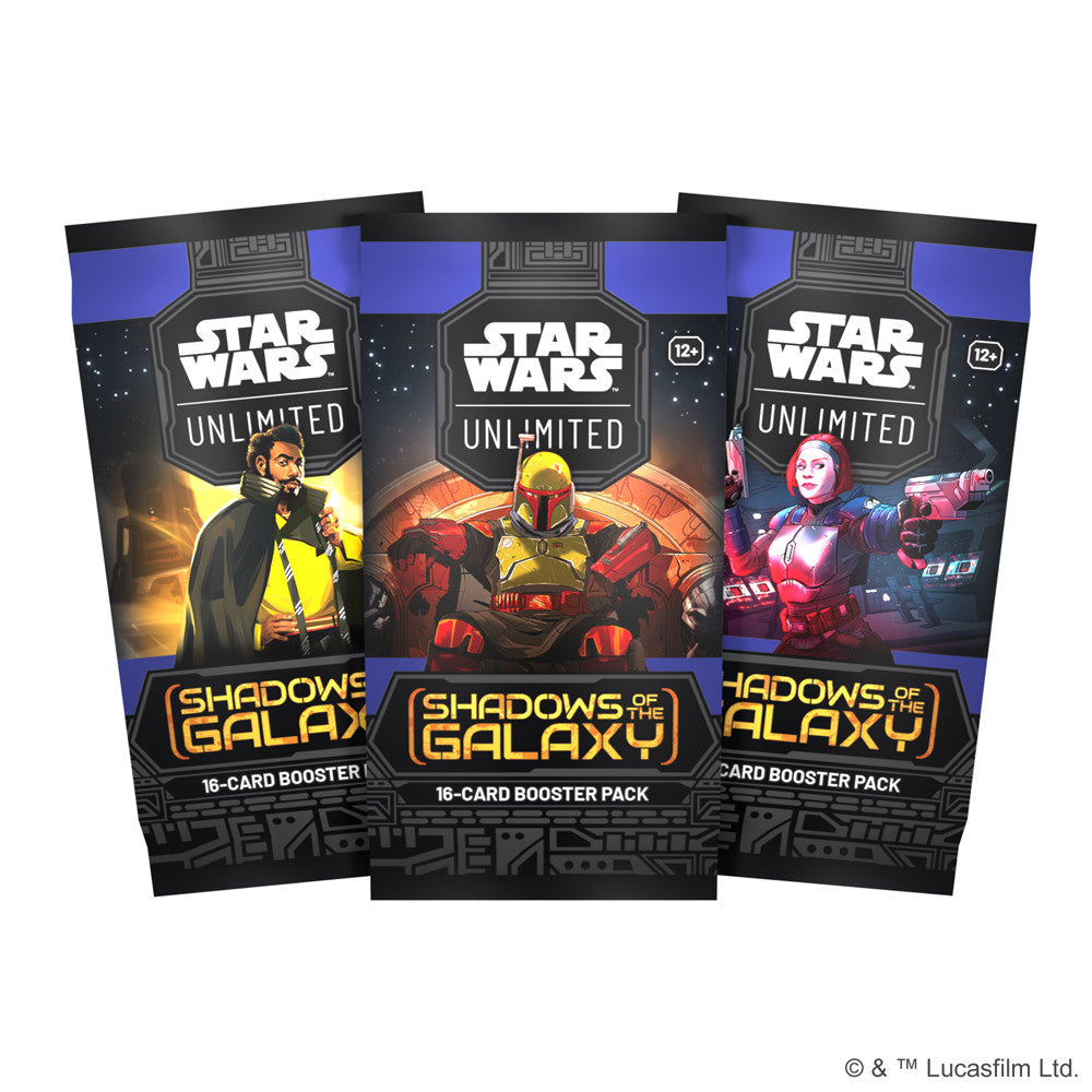 Star Wars: Unlimited Shadows of the Galaxy Booster Pack - VGMX