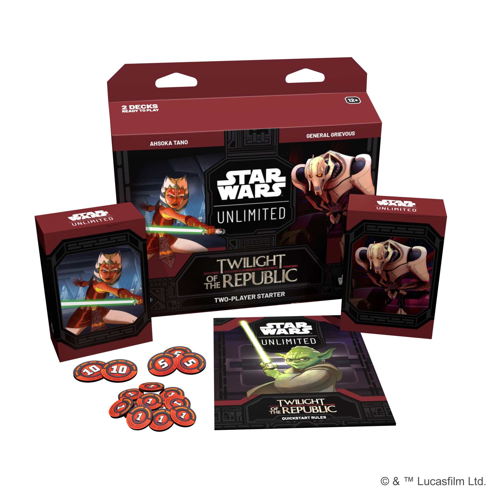 Star Wars: Unlimited Twilight of the Republic Two-Player Starter Kit - VGMX