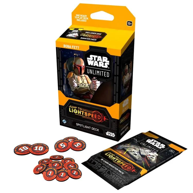 Star Wars: Unlimited Jump to LightSpeed Spotlight Deck (Various Characters) - VGMX