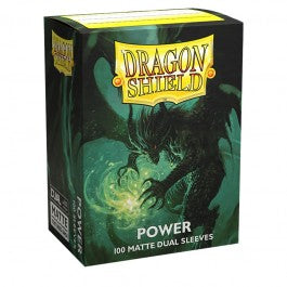 Dragon Shield Sleeves: Standard Matte Dual - Power 100CT - VGMX