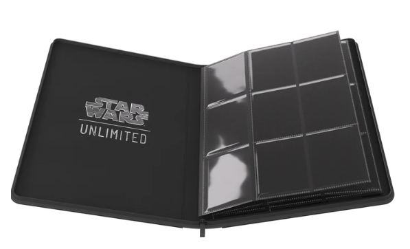 Gamegenic STAR WARS : Unlimited Zip-Up Album 18-Pocket Black - VGMX