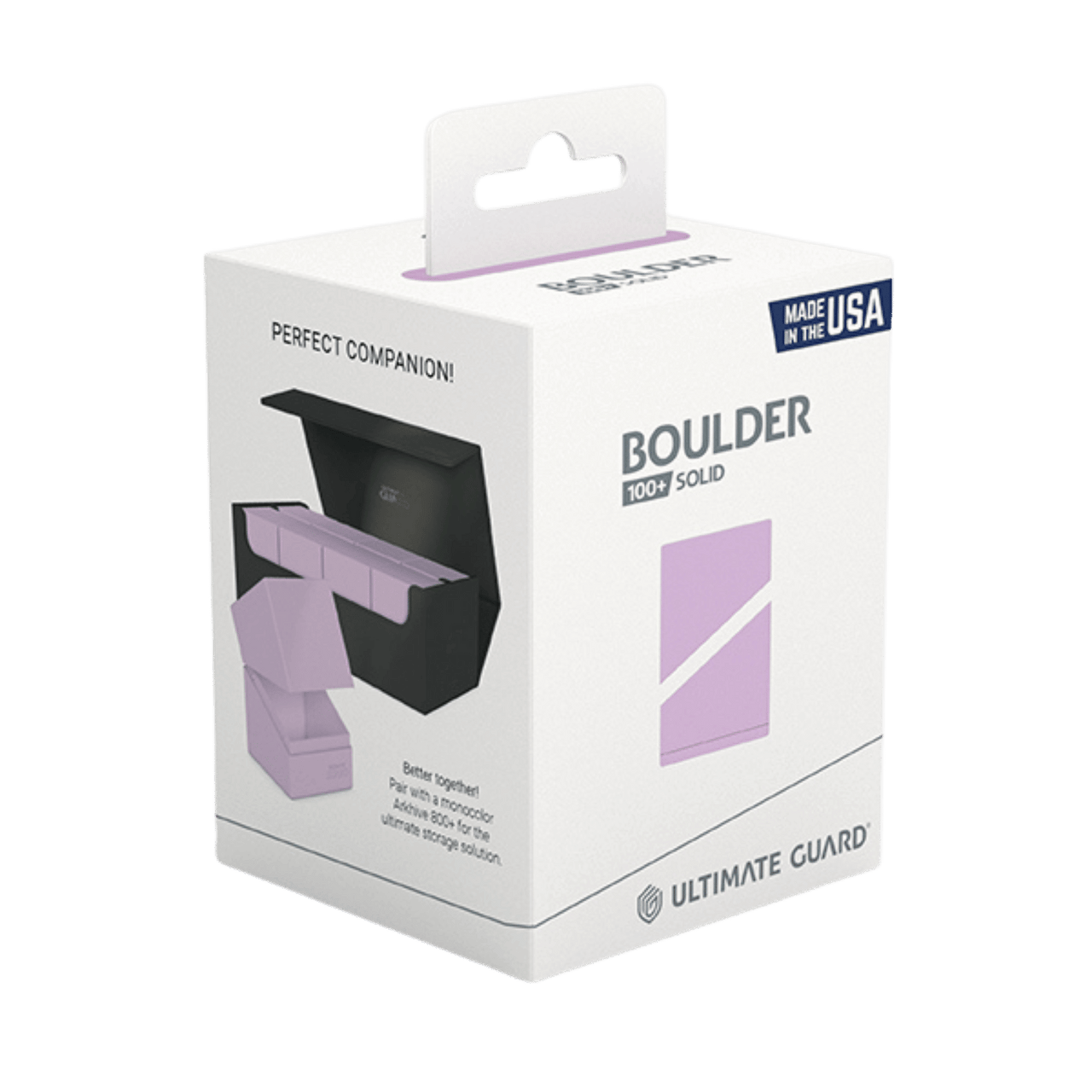 Ultimate Guard: Boulder 100+ Solid Lavender Purple - VGMX