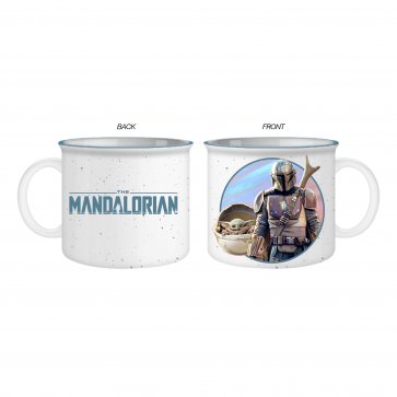 Star Wars The Mandalorian and The Child Camper Mug