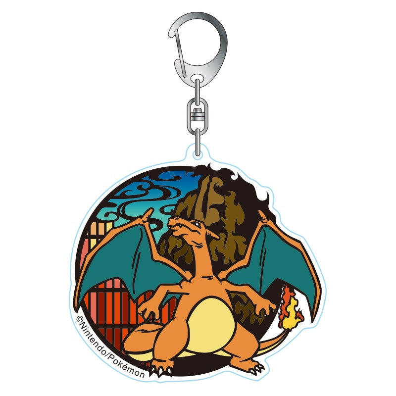 Pokémon: Kirie Series Acrylic Keychain Charizard
