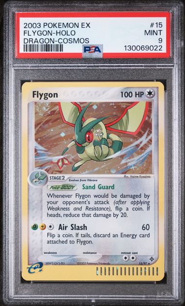 Pokemon: Flygon 15/97 - Dragon - PSA 9