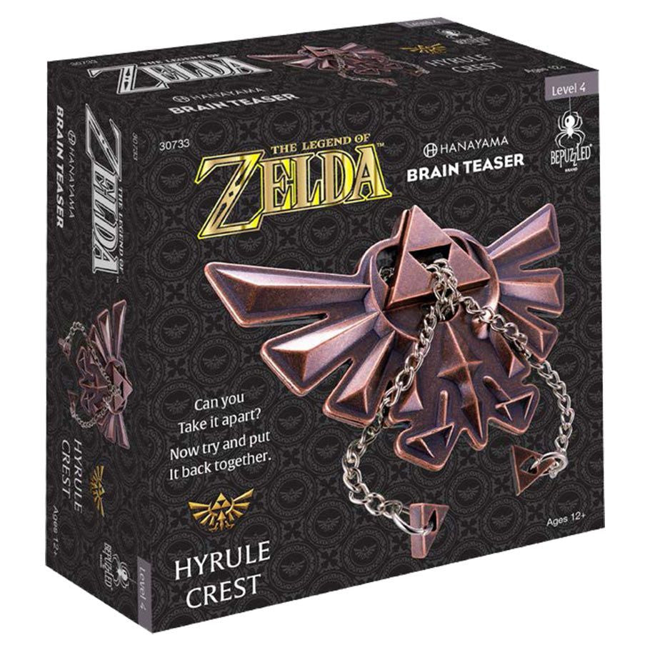Puzzle: Hanayama: Zelda Hyrule Crest Level 4 - VGMX