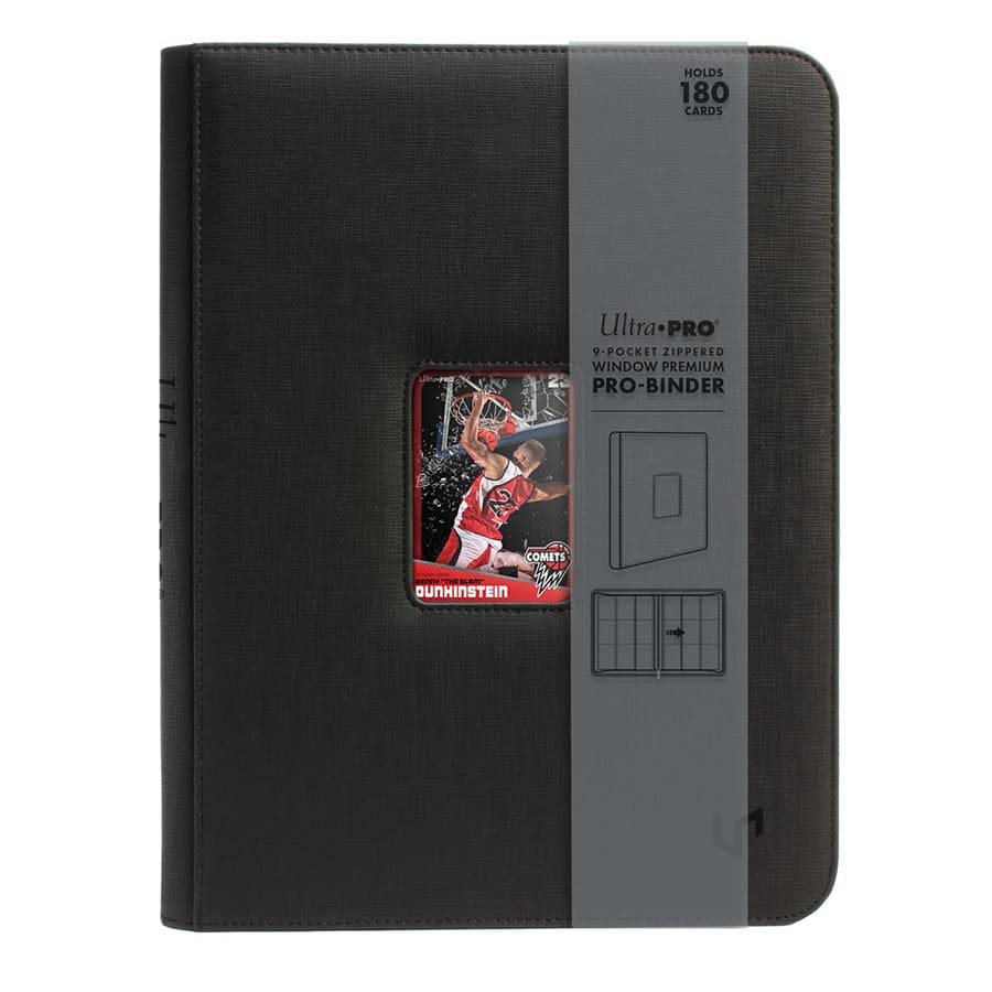 ULTRA PRO: The 9-Pocket Window Zippered Premium PRO-Binder - VGMX