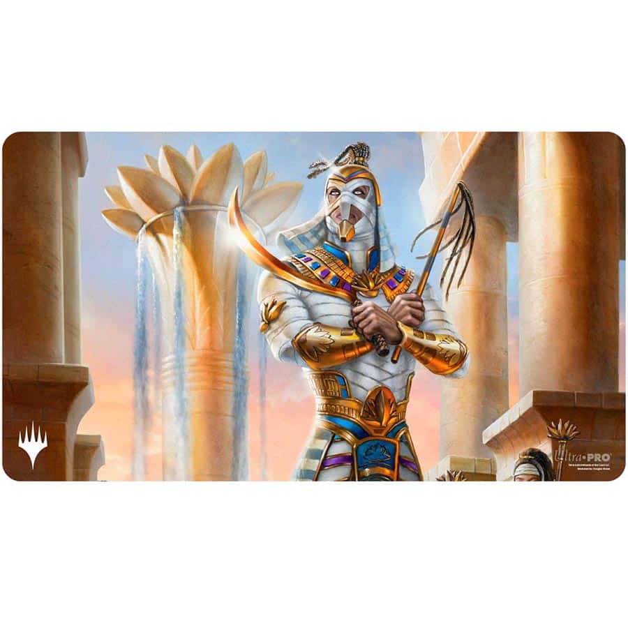 ULTRA PRO: MAGIC THE GATHERING: AETHERDRIFT: PLAYMAT COMMANDER B: AMONKHET ETERNAL MIGHT