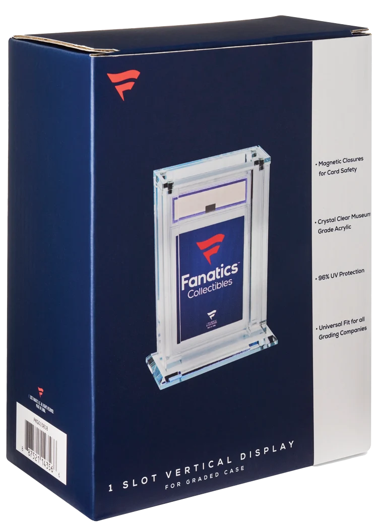 Fanatics Collectibles| 1 Slot Vertical Graded Acrylic Case - VGMX